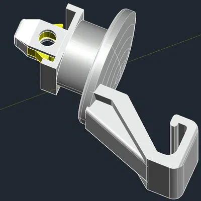 Móc Treo Túi Cốp Xe Honda CRV Bằng Công Nghệ In 3D