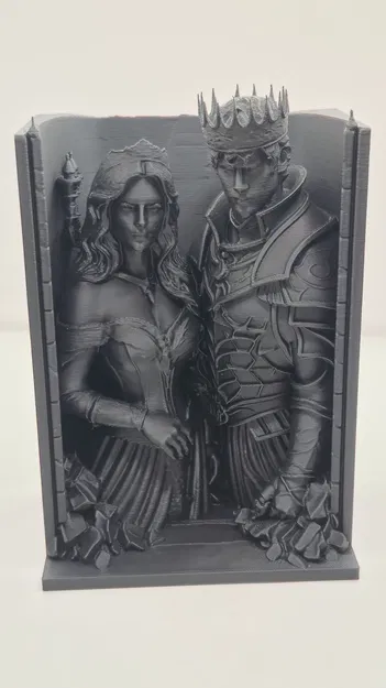 Book Nook Vua & Hoàng Hậu Bóng Tối (Dark King & Queen Book Nook) - Image 4