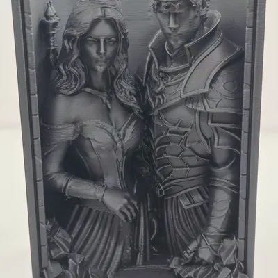 Book Nook Vua & Hoàng Hậu Bóng Tối (Dark King & Queen Book Nook)