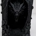 Chặn sách Rồng Đen – Kệ sách rồng phong cách Gothic - Thumbnail 3