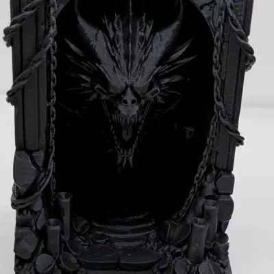 Chặn sách Rồng Đen – Kệ sách rồng phong cách Gothic