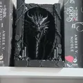 Chặn sách Rồng Đen – Kệ sách rồng phong cách Gothic - Thumbnail 4