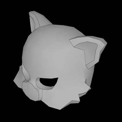 Mặt Nạ Đầu Mèo Máy Doraemon Cho Minifig Lego