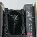 Chặn sách Rồng Đen – Kệ sách rồng phong cách Gothic - Thumbnail 8