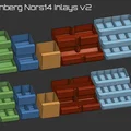 Khay chia (Inlays) cho Kistenberg NORS14 (v2 – có thêm vùng dán nhãn) - Thumbnail 2