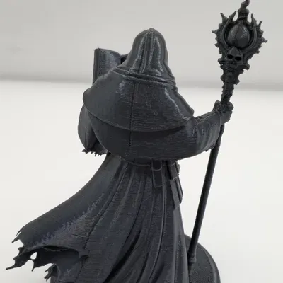 Zareth, Skull Necro Mage Figurine