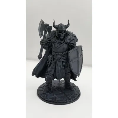 Varkon – Tượng Figurine Chiến Binh Đầu Lâu Viking