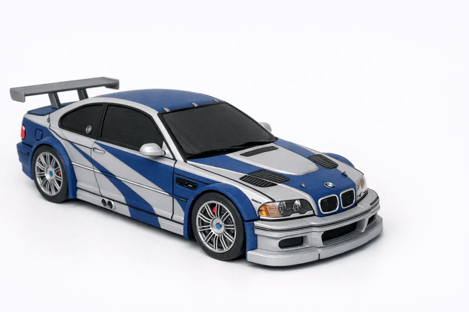 Most Wanted BMW M3 – Mẫu trưng bày BMW E46 M3 GTR-style in 3D - Image 1