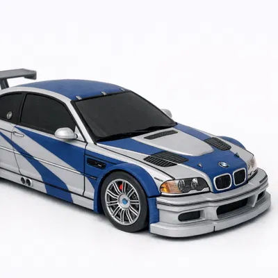 Most Wanted BMW M3 – Mẫu trưng bày BMW E46 M3 GTR-style in 3D