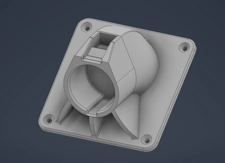 J1772 EV Charger Dummy Socket (Đế gài đầu sạc J1772) - Image 1