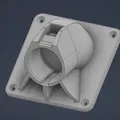 J1772 EV Charger Dummy Socket (Đế gài đầu sạc J1772) - Thumbnail 1