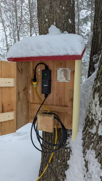 J1772 EV Charger Dummy Socket (Đế gài đầu sạc J1772) - Image 4