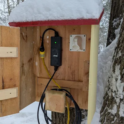 J1772 EV Charger Dummy Socket (Đế gài đầu sạc J1772)