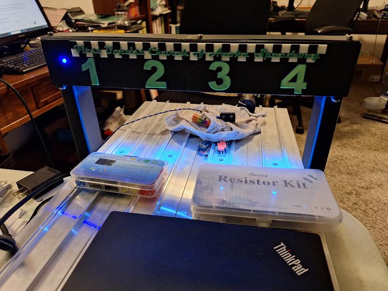 Timer Pinewood Derby BestTrack (DIY) – BestTrack Pinewood Derby Timer - Image 1
