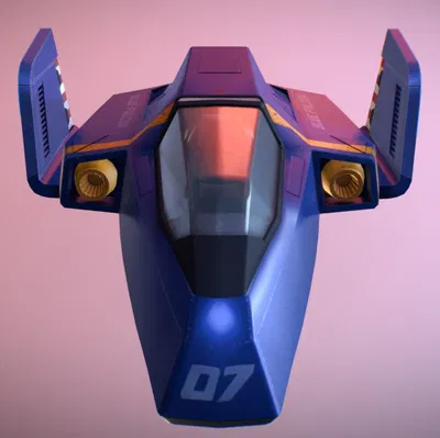 Mô Hình Tàu F-Zero Blue Falcon (SNES Classic) - Đồ Trang Trí & Sưu Tầm