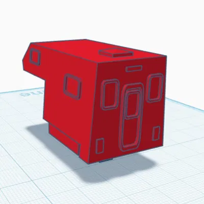 Mô hình 3D Xe Bán Tải Ram 1500 Rebel Giường Cắm Trại 1:64