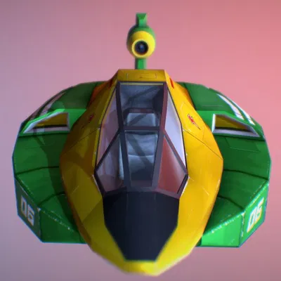 Mô hình Tàu F-Zero "Wild Goose" - Tượng đài game SNES