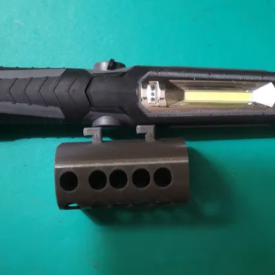 Giá đỡ đèn pin Roebuck 3D cho bảng Skadis