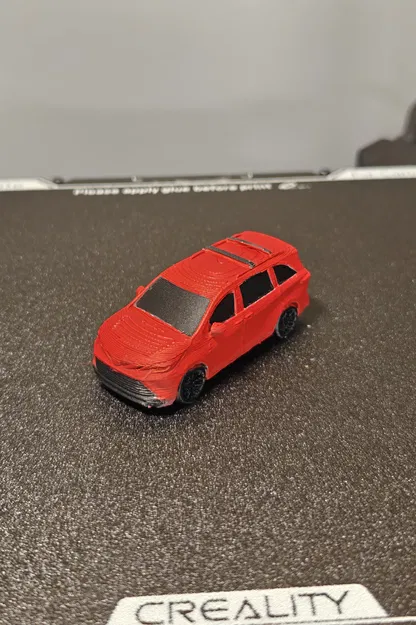 Mô Hình Xe Toyota Sienna 2013 In 3D Sắc Nét - Image 3