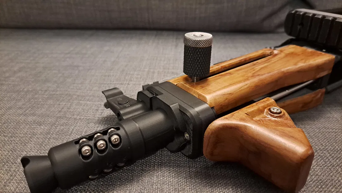 Nâng Cấp Ngoại Hình Mô Hình Súng Nerf Wolver 999 - Image 3