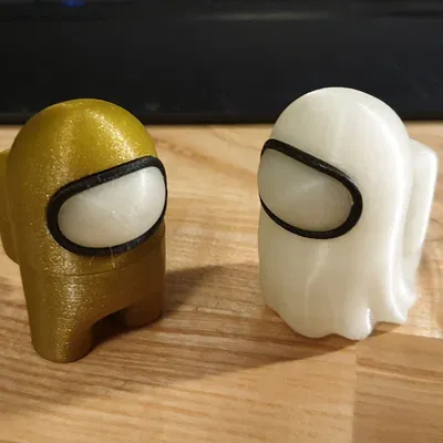 Mô Hình 3D "Among Us" - Bộ Sưu Tập Đầy Đủ Cho Fan