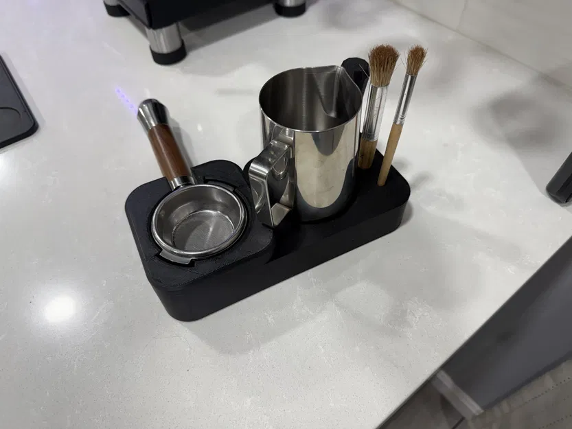 Khay sắp xếp Espresso & Trạm nén tamp cho Gaggia Portafilter - Image 1