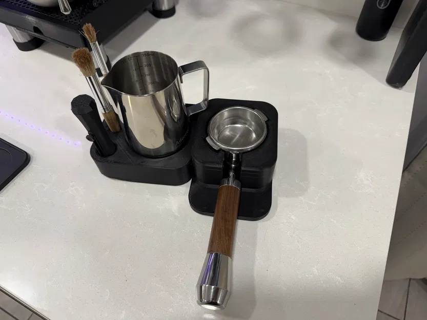 Khay sắp xếp Espresso & Trạm nén tamp cho Gaggia Portafilter - Image 2