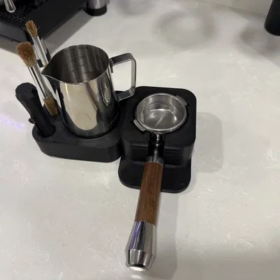 Khay sắp xếp Espresso & Trạm nén tamp cho Gaggia Portafilter