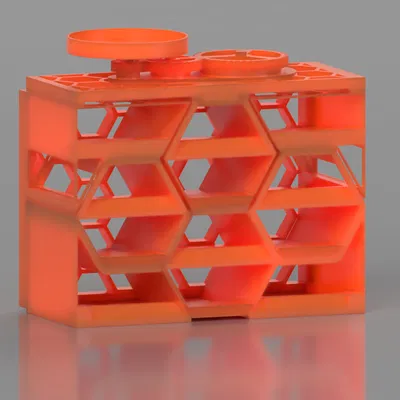 Hệ thống organizer xe đồ chơi dạng modular (Toy Car organizer modular System)