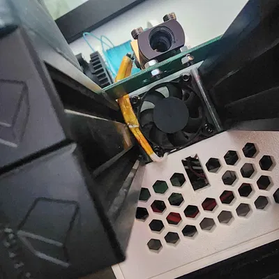 Nắp Che Mainboard & Đế Quạt Tản Nhiệt Cho Anycubic Vyper Recreator MK6