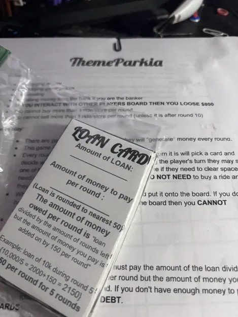 ThemeParkia (Board Game tuỳ chỉnh) | ThemeParkia (Custom BoardGame) - Image 1