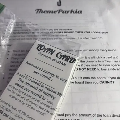 ThemeParkia (Board Game tuỳ chỉnh) | ThemeParkia (Custom BoardGame)