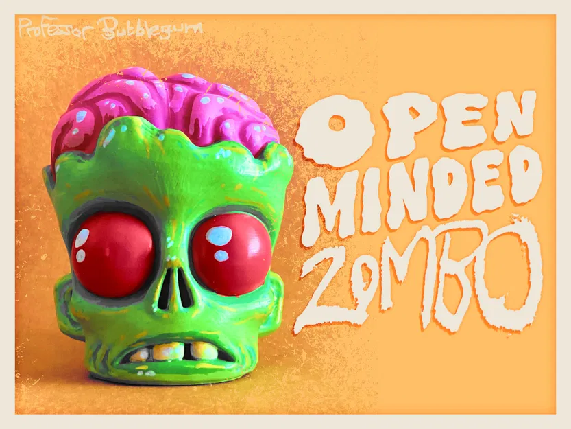 Open Minded Zombie – Zombie Não Bự Bị Chặt Đầu - Image 1