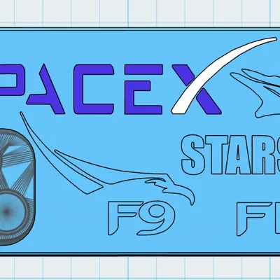 Ốp iPhone 16 Pro Max SpaceX kèm F9, FH, Dragon & Starship