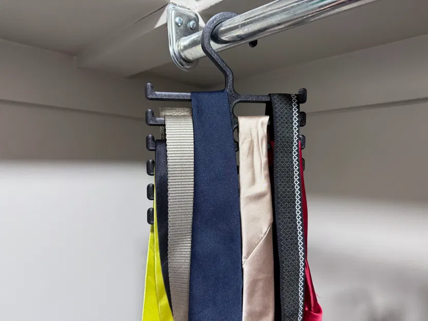 Móc treo cà vạt & dây nịt 10 móc (10-Hook Tie & Belt Hanger) - Image 2