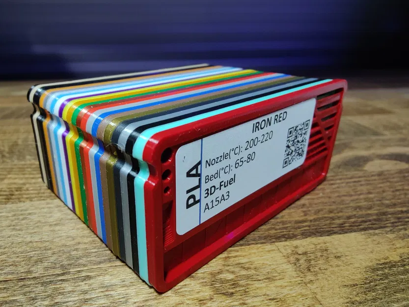 Bảng Mẫu Filament (kèm Nhãn Địa Chỉ & Test Dung Sai) - Image 7