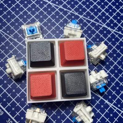 4Key Fidget Clicker – Đồ chơi bấm click 4 nút in 3D