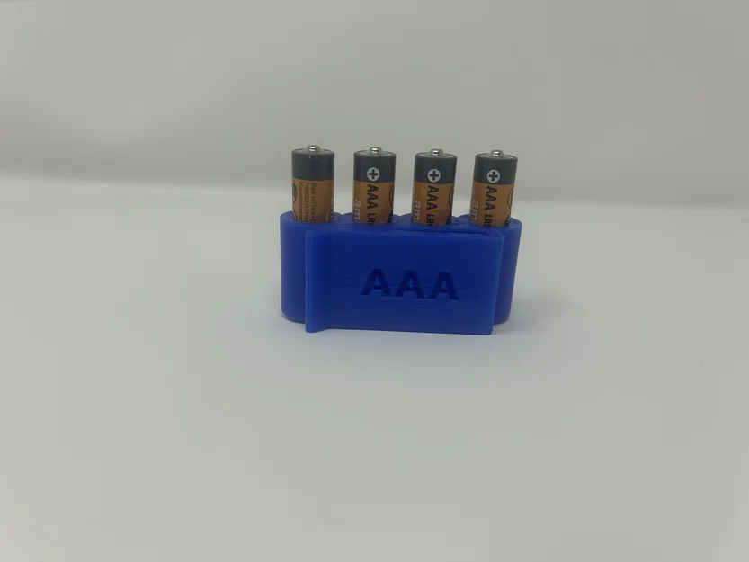 Giá kẹp giữ pin AA và AAA gắn balo (AA and AAA Clip On Battery Holder) - Image 3