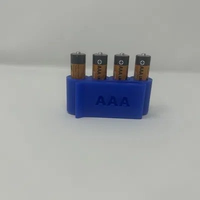 Giá kẹp giữ pin AA và AAA gắn balo (AA and AAA Clip On Battery Holder)