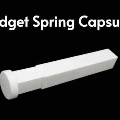 Viên nang fidget lò xo (Print in Place, dễ in, in nhanh, không cần supports)