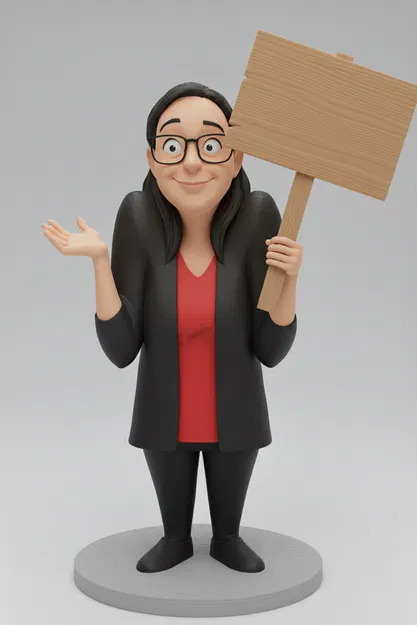 Mô Hình "Tôi Chẳng Biết Gì" - Quà Tặng Độc Đáo Cho Đồng Nghiệp - Image 1