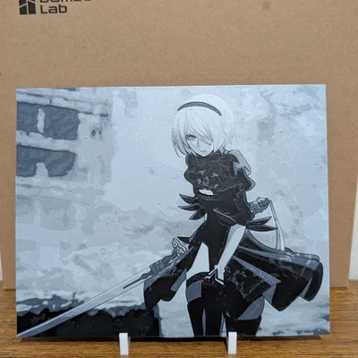 Nier Automata 2B Hueforge