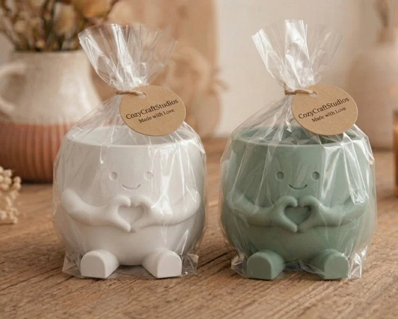 Chậu “Hearty” – Decor đôi tay tạo hình trái tim siêu dễ thương - Image 3
