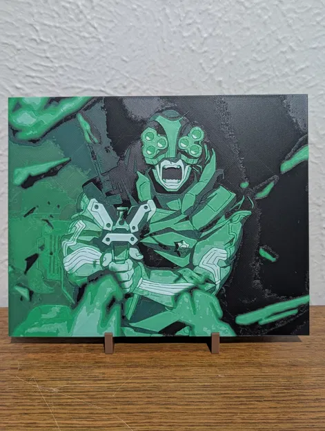 Cyberpunk 2077/Edgerunners MaxTac Hueforge - Image 1