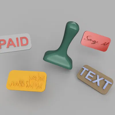 Cán con dấu và khuôn (die)