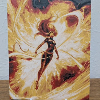 Marvel Jean Grey Pheonix Force Hueforge
