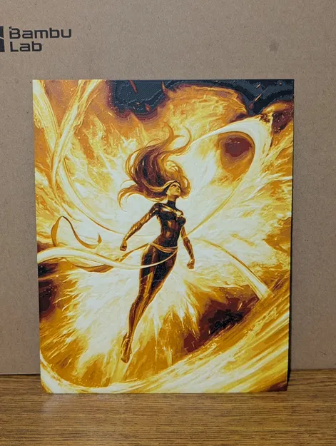 Marvel Jean Grey Pheonix Force Hueforge - Image 2