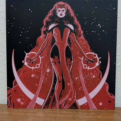Marvel Scarlet Witch Hueforge – Wanda Maximoff (Comic) bản in 3D