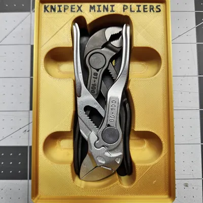 Khay Gridfinity 2x3 cho Knipex Mini Pliers (Knipex Mini Pliers Gridfinity)