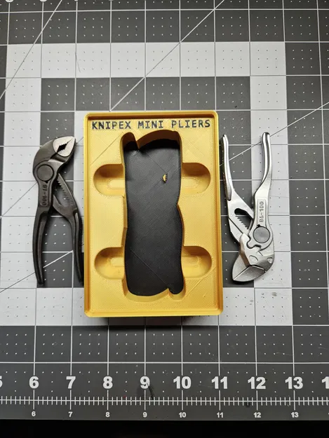 Khay Gridfinity 2x3 cho Knipex Mini Pliers (Knipex Mini Pliers Gridfinity) - Image 3